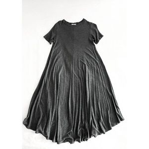 CHARCOAL EASY DRESS